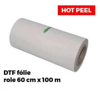DTF fólie v roli 60 cm x 100 m (HOT peel) 